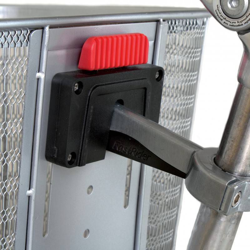 FastRider Fietsmand Beemster zilver