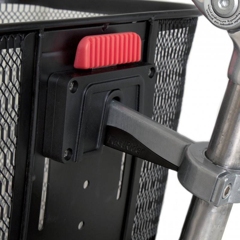 Fastrider Mare Luxury Bicycle Basket Fietsmand Zwart