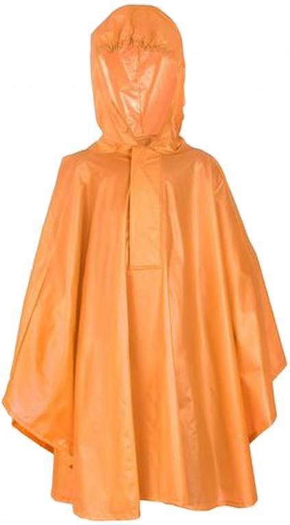 FastRider Poncho Basic kids oranje 110 122