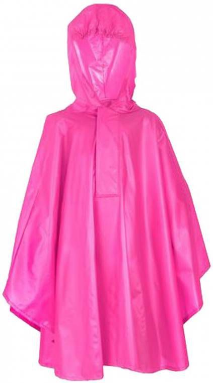 FastRider Poncho Basic kids roze 92 104