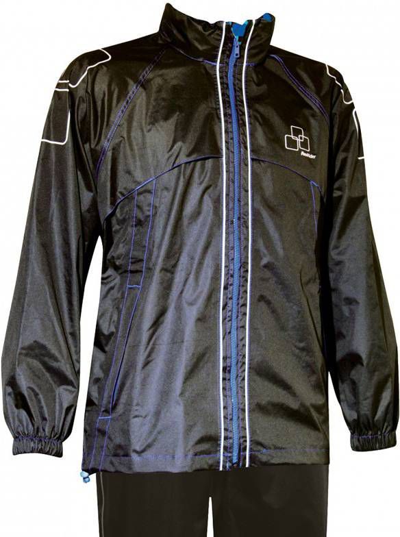 FastRider Regenpak Youth Black Blocks 128 Zwart