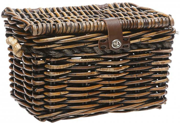 New Looxs Fietsmand Melbourne Voor 24 Liter Bruin 24l