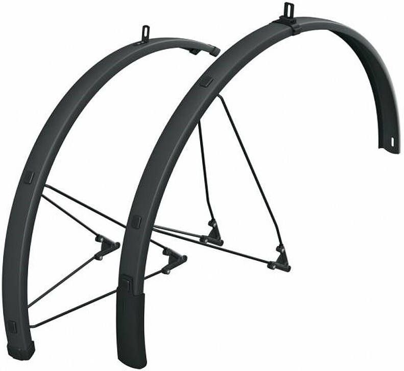 SKS Kunststof 27.5 29 inch 75 mm breedte spatbordenset met... Zwart