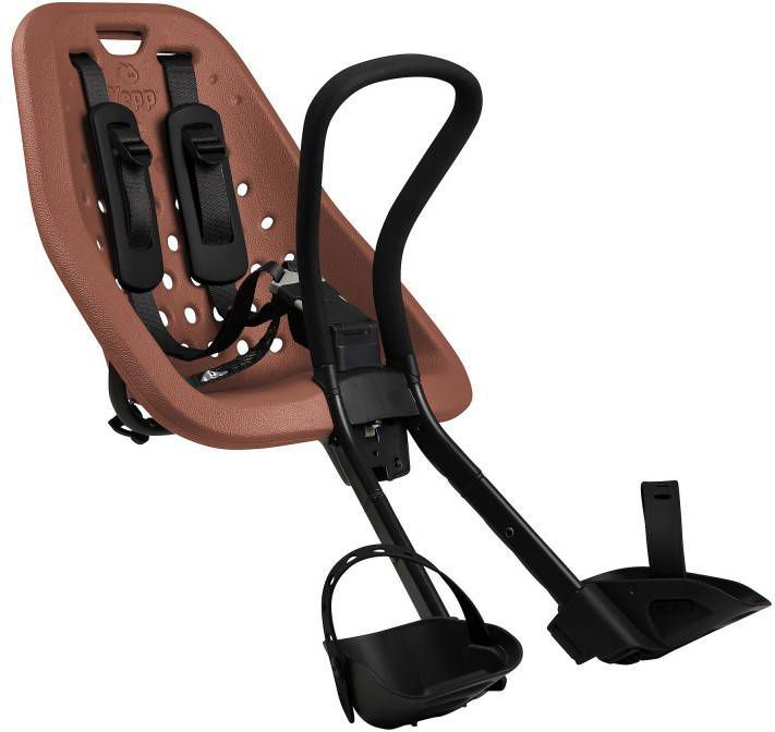 Yepp Mini fietsstoeltje voor bruin
