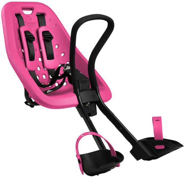 Yepp Mini fietsstoeltje voor roze