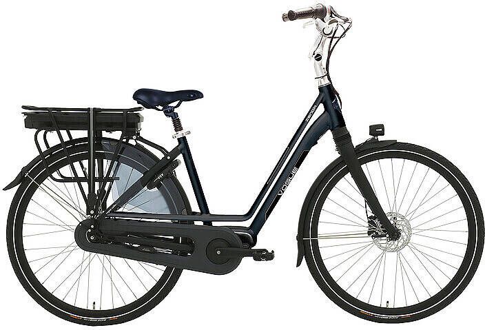 Vogue Elektrische stadsfiets zenda Dames 51 cm 8sp Zwart 468 Wh Zwart