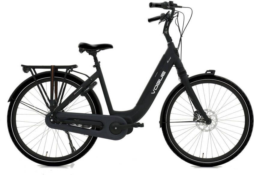 Vogue Elektrische stadsfiets Mestengo Dames 46 cm Mat zwart 504 Wh Mat zwart