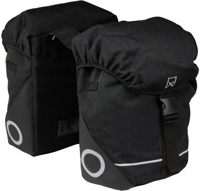 Willex dubbele bagagetas 29 liter Zwart