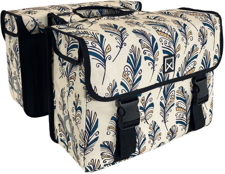 Willex dubbele tas 34 liter Beige