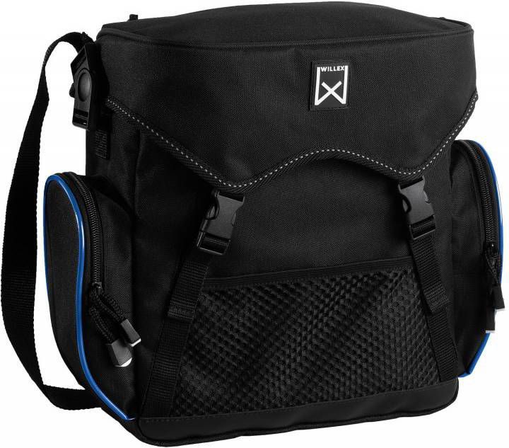 Willex pakaftas 10 liter Zwart/Blauw Zwart