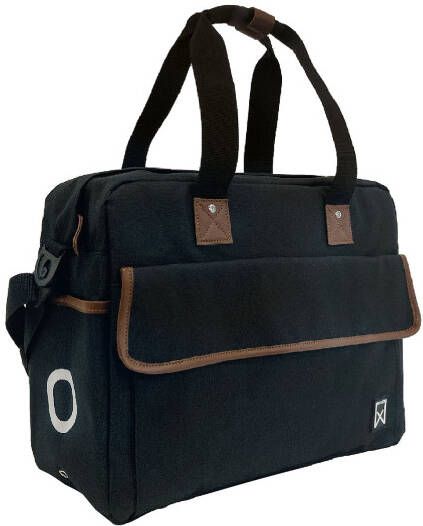 Willex shopper 15 liter Zwart/Bruin Zwart