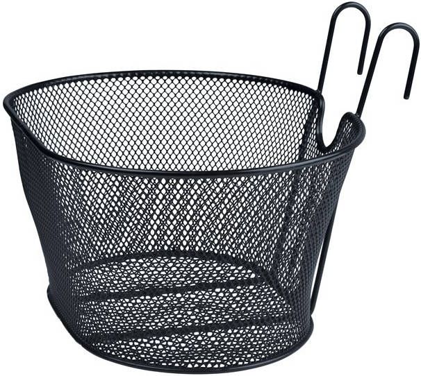 Dunlop Fietsmand Draadstaal 19x38x28cm Zwart