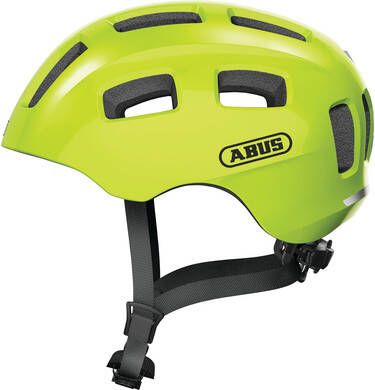 Abus YOUN I 2.0 fietshelmsignaal geel