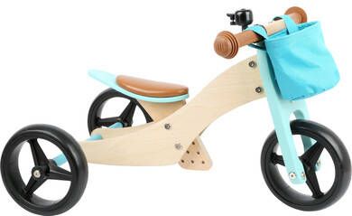 small foot ®, waaier trike 2 in 1 turquoise