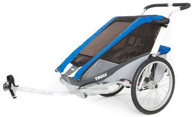 Thule Kinderfietskar Chariot Cougar 2 Blauw