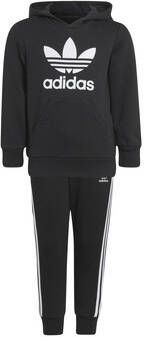 Adidas Originals Trainingspak Adicolor Crew Zwart/Wit Kinderen