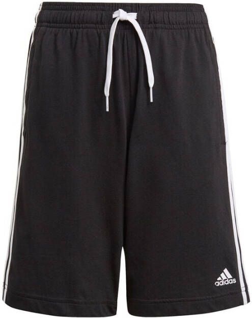 adidas Shorts 3 Stripes Essentials Zwart/Wit Kinderen