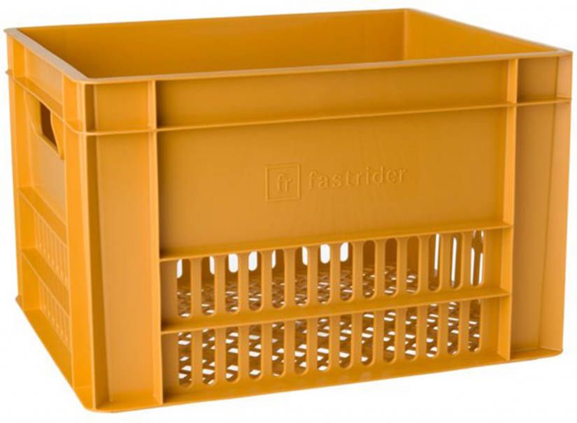 Fastrider Bicycle Box Large Fietskrat. Donkergeel