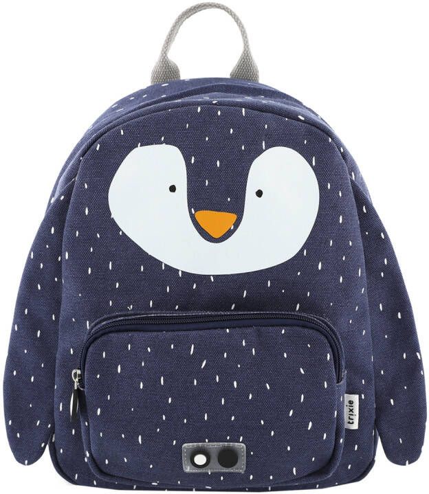 Fan Toys Trixie Rugzak Mr. Penguin Junior 7 Liter 31 Cm Polykatoen Blauw