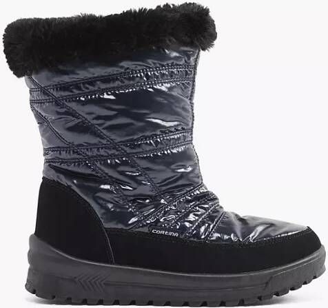 Cortina Donkerblauwe snowboot gevoerd