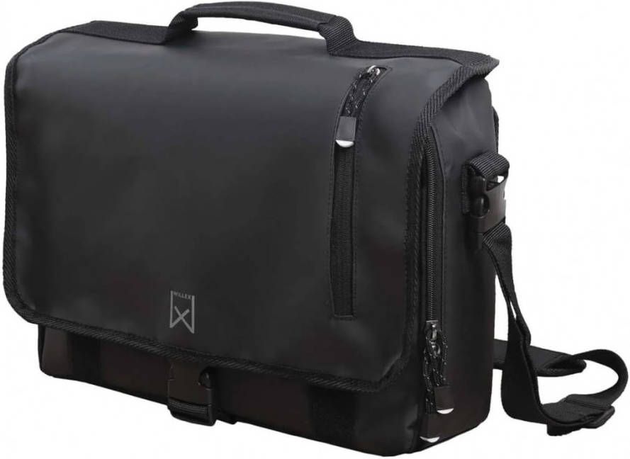 Willex messenger tas xl Zwart 15 liter Zwart