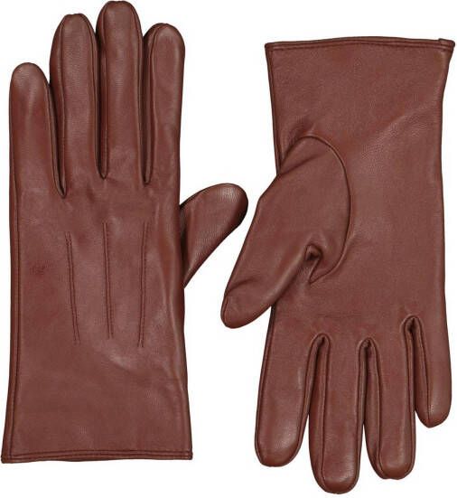 HEMA leren handschoenen cognac